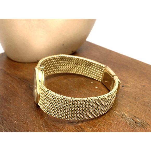 Concord Women\'s Watch 14k Yellow Gold Roman Dial Vintage Swiss Hand Wind 21mm main image 7